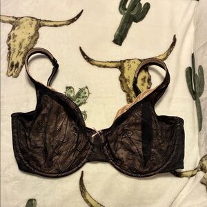 Cacique Black Underwire Bra, 36G